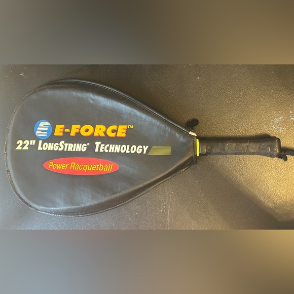 E-force 22” Long String Technology Power Racquetball Racket 10.5” Cross String - Picture 10 of 10